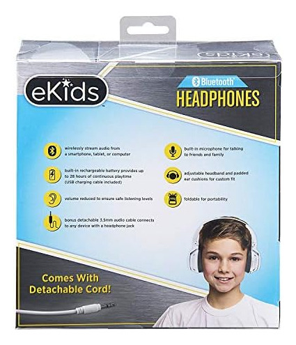 Ekids Auriculares Bluetooth Para Niños, Auriculares Inalámbr