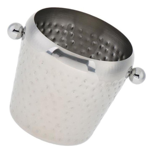 Yu Acero Inoxidable Cobre Plateado Champagne Ice Ice Bucket