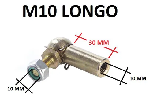 comprar Terminal Esférico Direção 10mm Mini Buggy Fapinha