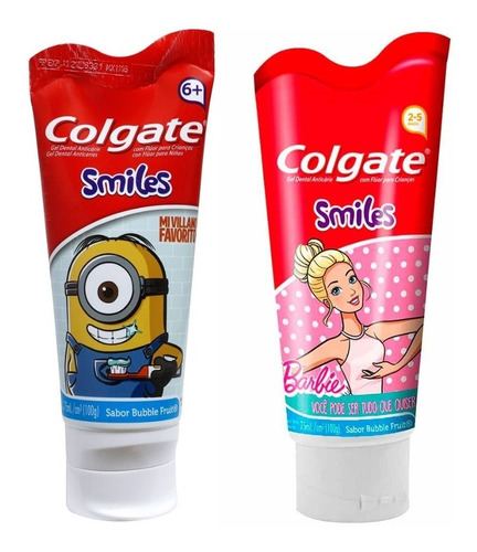 Crema Dental Colgate Kids Smiles  6+ Años 75 Ml