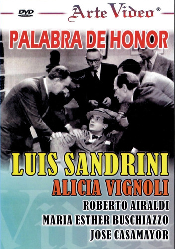 Dvd - Luis Sandrini, Alicia Vignoli - Palabra De Honor