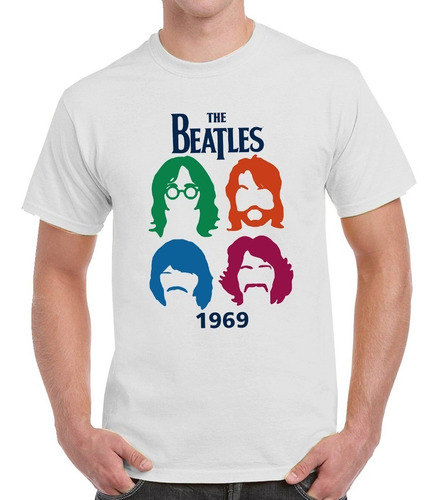 Playera Estampada The Beatles Cuarteto De Liverpool