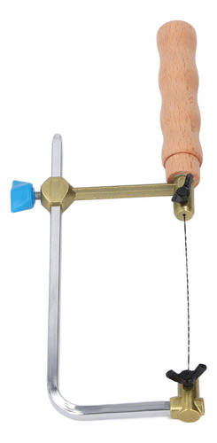 Jewelers Saw Coping, Marco De Acero Forjado, Mango De Tronco