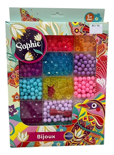 Sophie Fashion Kit Bijou Para Armar En Caja Cristal 6201