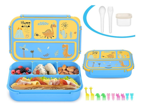 Lonchera Bento Portacomidas Niños Niñas Dinosaurio Unicornio