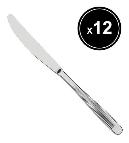 Cuchillo De Postre Athenas Rayas X12 Tramontina Original