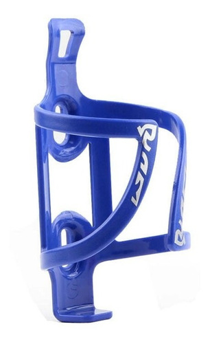 Soporte Porta Botella De Plastico Cilindro De Agua Bicicleta Color Azul
