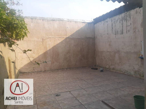 Imagem 11 de 11 de Casa Tipo Sobrado, Com 2 Dormitórios, À Venda, 130 M² Por R$ 420.000 - Vila Matias - Santos/sp - Ca2129