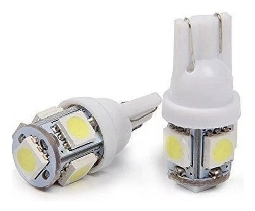 Lamparas Led T10 W5w Kobo 5w Posición Blanco Frio 6000k