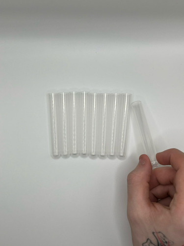 Tubo De Khan 12 X 75 Mm Polipropileno Con Tapa - X 500 U.
