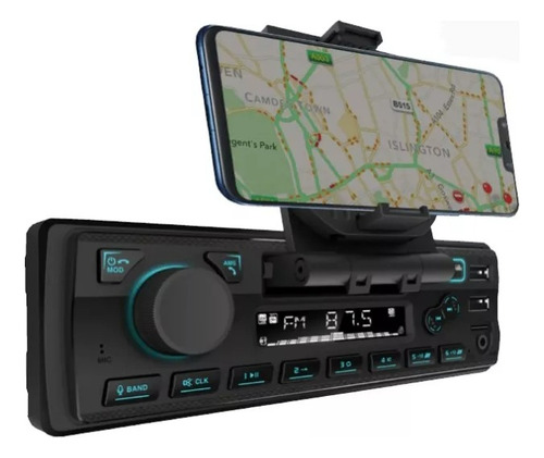 Estéreo Atomic Lunar Sh7 Con Bluetooth Y Porta Celular