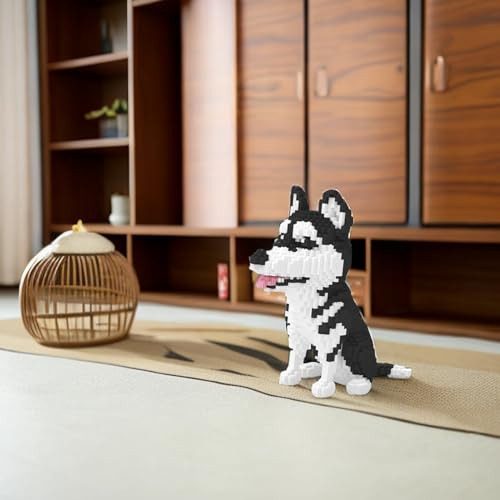 Micro Bloques De Construcción Perros, Miniladrillos De...