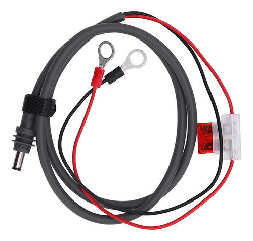 Cabo De Carregamento Dc 2m O Ring 18awg Vermelho Preto Paral