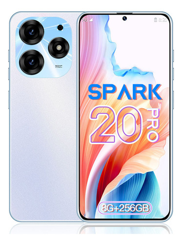 Smartphones 5g Desbloquea La Versión Global Spark20 Pro,8gb+256gb Dual Sim,teléfonos Inteligentes De Pantalla Completa De 6,8 Pulgadas