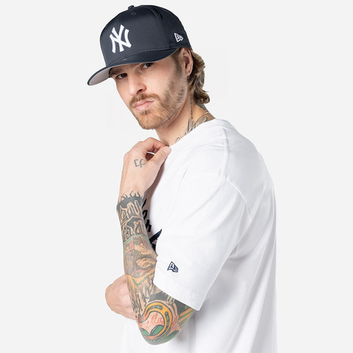 New Era Playera New York Yankees Throwback Prep Mlb Hombre