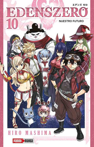 Panini Manga Edens Zero N.10, De Hiro Mashima. Serie Edens Zero, Vol. 10. Editorial Panini, Tapa Blanda En Español, 2021