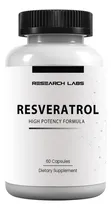 Comprar Research Labs | Resveratrol High Potency 600 Mg | 60 Caps | Resveratrol Micronizado