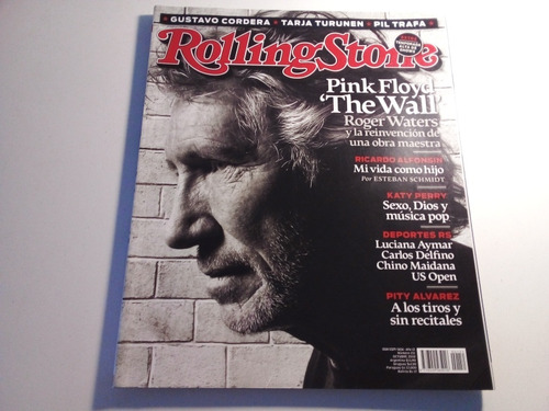 Revista Rolling Stones - Roger Waters Pink Floyd The Wall