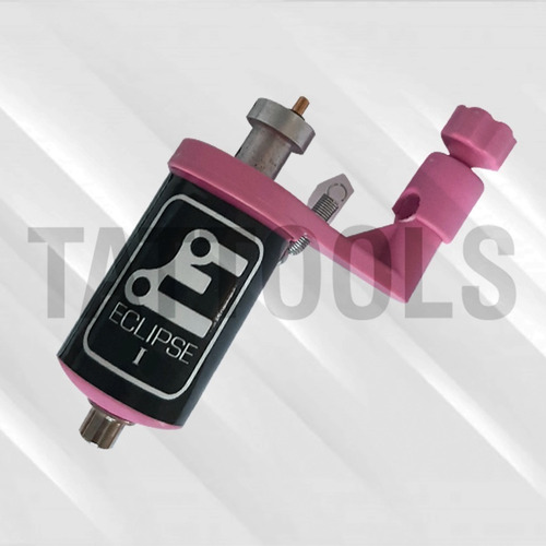 Kit Tattoo Rotativa Eclipse Máquina Tatuagem Rosa Completo