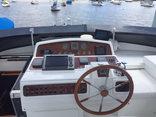 Imagen 13 de 14 de Crucero Antago 21 M 2 X Man 1200 Hp Año 1995 Made In Italy