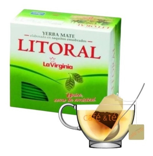 Mate Cocido El Litoral De La Virginia Caja De Sobres Individ