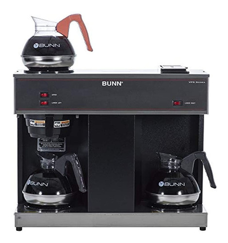 Bunn Pouromatic Café Pourover Acero Inoxidable Color Negro N Color black/sst bunn-o-matic corporation