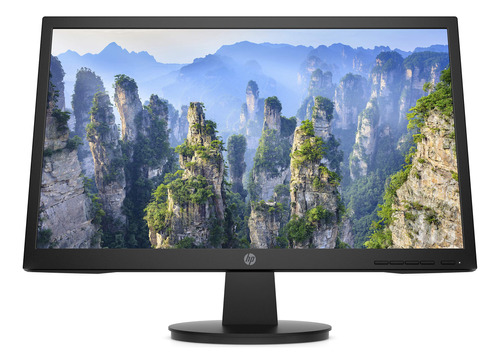 Hp Monitor V22 Fhd Computadora Diagonal 21.5  Panel Tn Luz