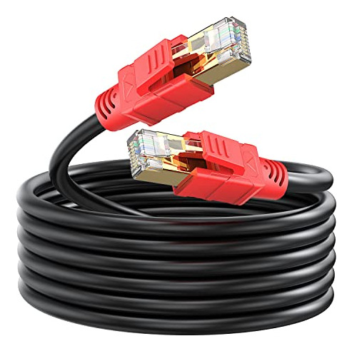 Cable Ethernet Cat 8 150 Ft - Alta Velocidad 40gbps -
