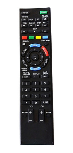 Control Remoto Genérico Smart Tv Sony 3d Netflix Lcd Led