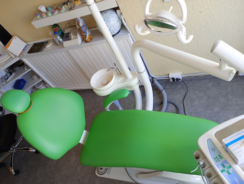 Sillón Odontológico Drillco + Muebles + Instrumental Vendo! Verde