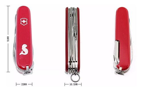 Cortaplumas Victorinox Fisherman Suiza 17 Usos 23132 Navajas