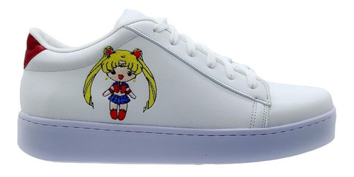 Tenis Diseño Sailor Moon Para Niña Mujer Juvenil 