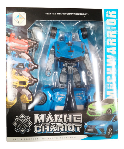 Pack 12 Juguete Coche Robot Transformable Niños Coleccion Robot Surtido