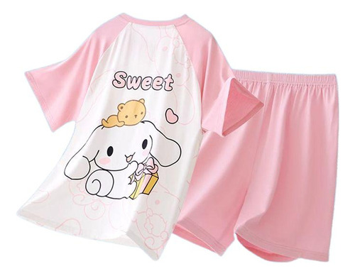Pijama Modal De Verano Kawaii Hello Kitty My Melody Kuromi