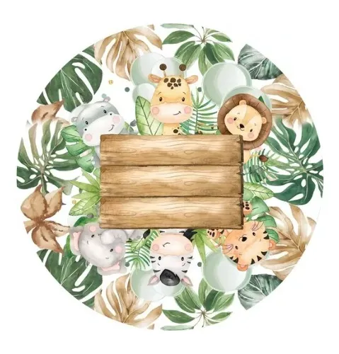 comprar Painel Sublimado Em Tecido 1,20x1,20 Safari