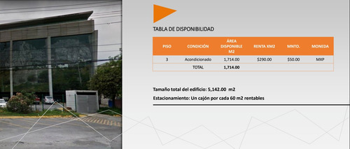 Imagen 4 de 4 de Renta De Oficinas Comerciales Condominio Monterrey (m2o1532)