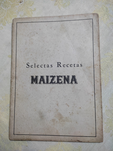 Selectas Recetas Maizena 