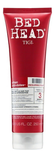 Shampoo Resurrection Tigi Urban Anti Dote Nivel 3 Daño X 250