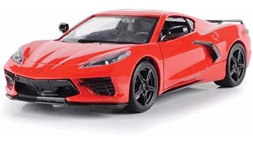 2020 Chevrolet Corvette C8 Stingray Red Timeless Legends 1-2