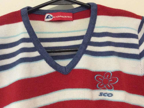 Scombro. Remera Hilo Mujer. Talle 1