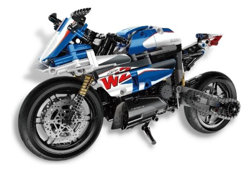 Moto Para Armar 542 Piezas Bloques P/armar Calidad Premium 542 Motocicleta