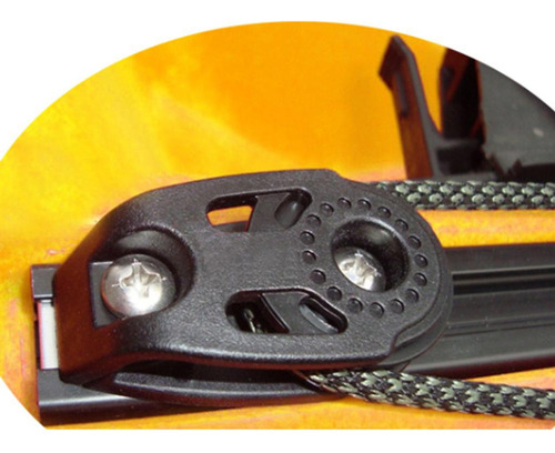 Para Polea De Un Bloque De Polea De Kayak Para Kayak, Canoa,