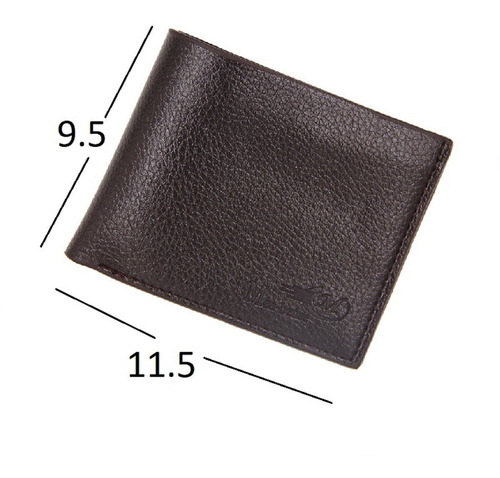 Imagen 5 de 8 de Set Cartera Para Hombre Tipo Piel Billetera Y Llavero