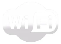 Comprar Logo Wifi Cartel Calco Sticker En Vinilo Autoadhesivo