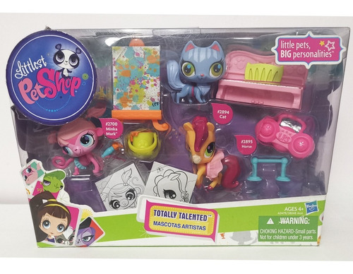 Littlest Pet Shop Mascotas Artistas Lps Original (Usado)
