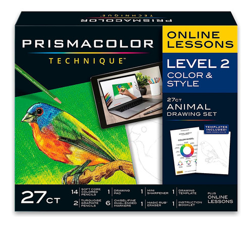 Prismacolor Technique Nivel 2 - Animal Drawing Set 27