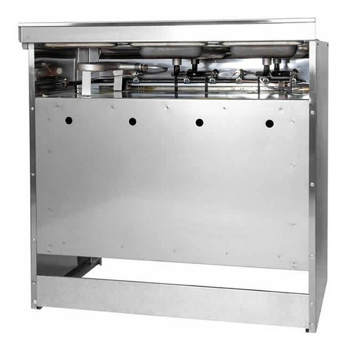 Cocina Industrial Gastroequip 4 Horn + Plancha Inox Oficial