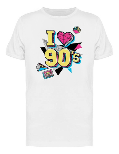 Yo Amo Los 90s Iconos Camiseta De Hombre