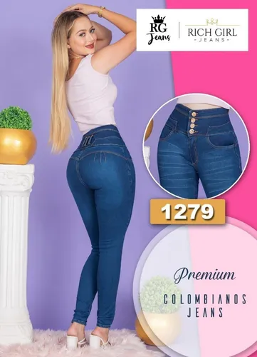 Pantalones colombianos rich girl sale
