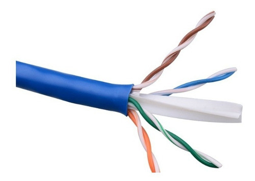 Cabo de rede Amp Commscope 1427071-6 100% cobre Cat6 Utp X 20 metros